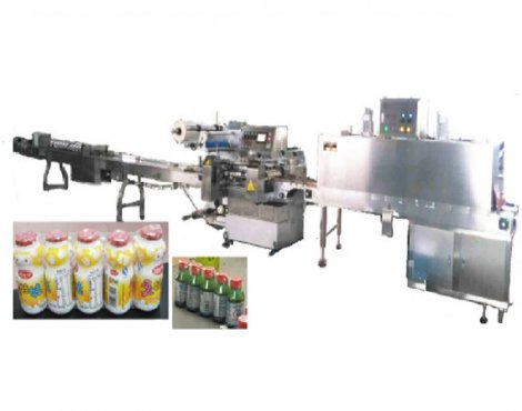 單螺旋自動供料收縮包裝線